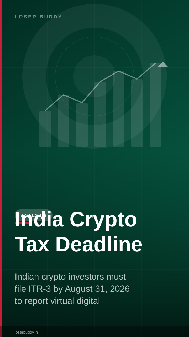 India Crypto Tax Deadline: August 31 Filing for ITR-3