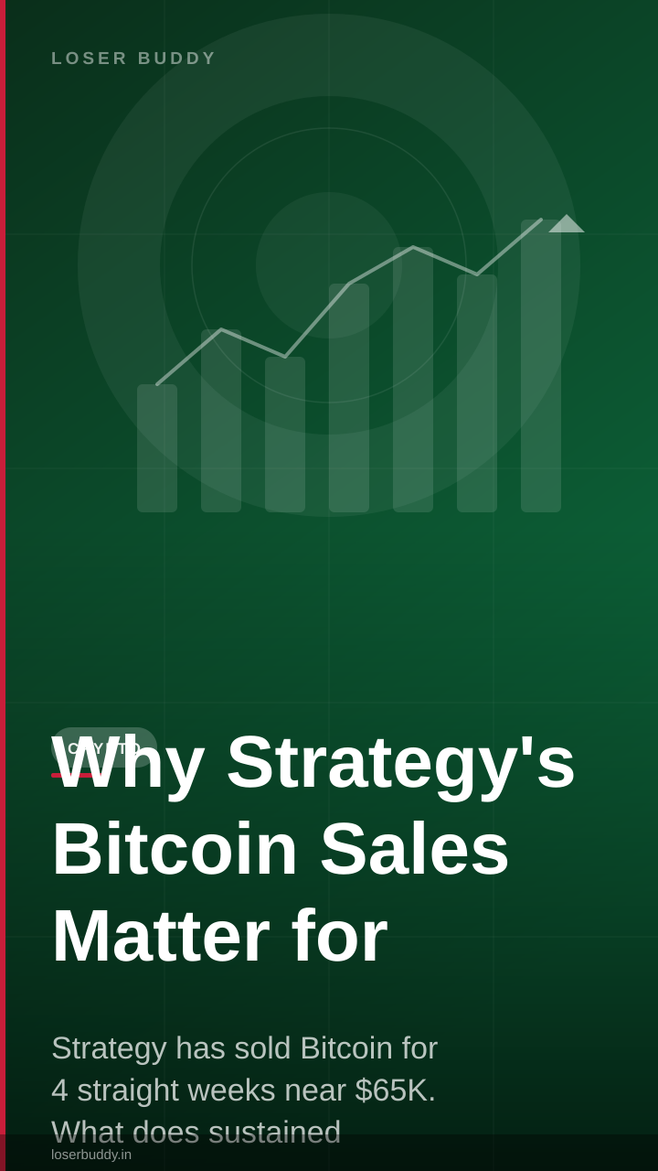 Why Strategy's Bitcoin Sales Matter for Your Holdings