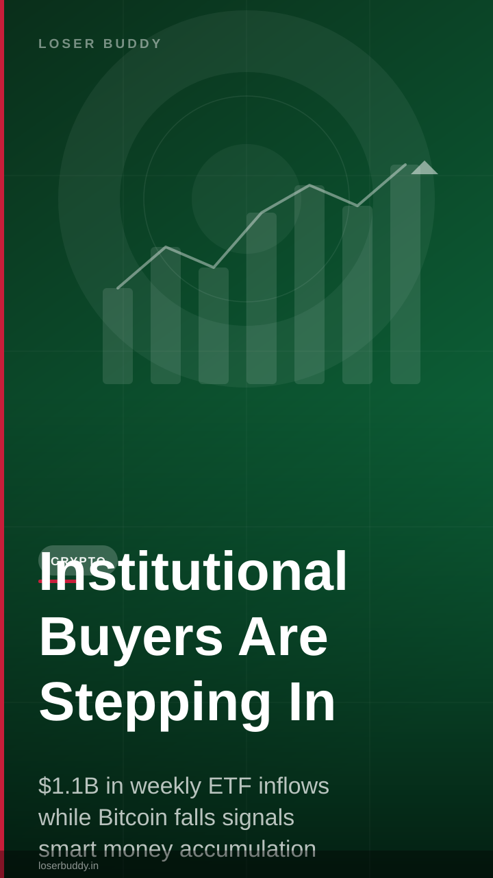 Institutional Buyers Are Stepping In: What Bitcoin's Falling Price Means