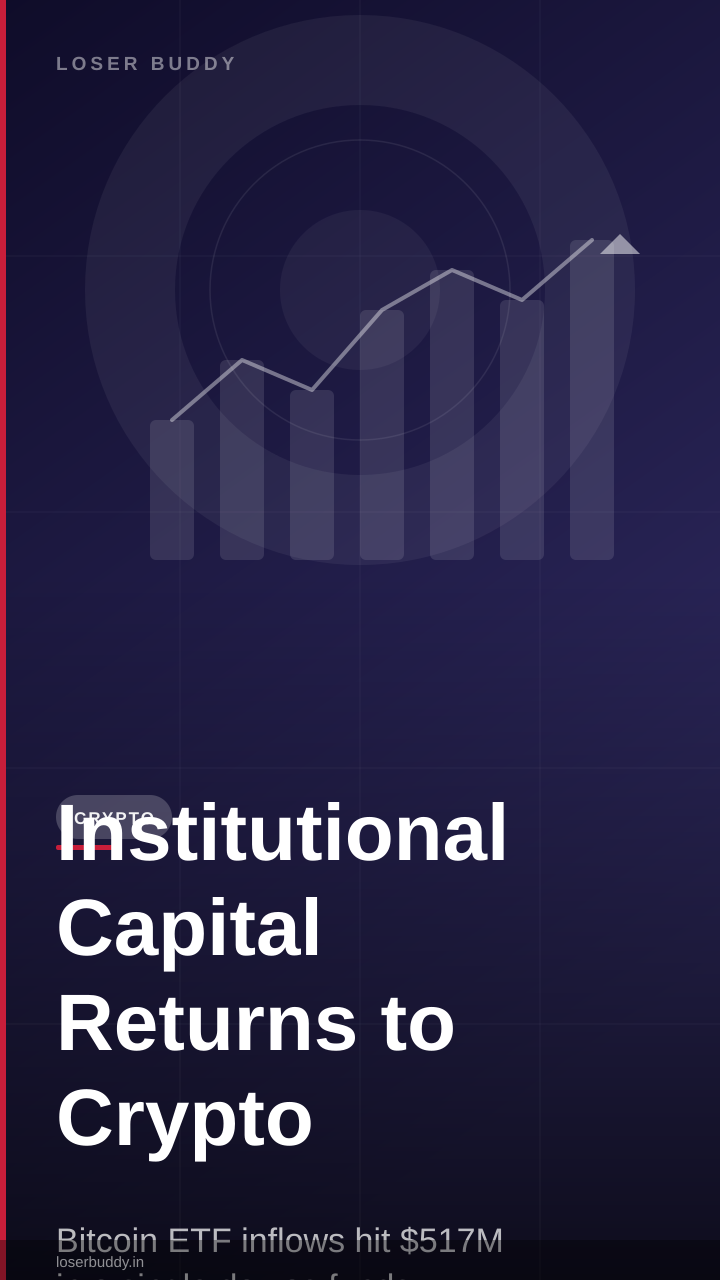 Institutional Capital Returns to Crypto