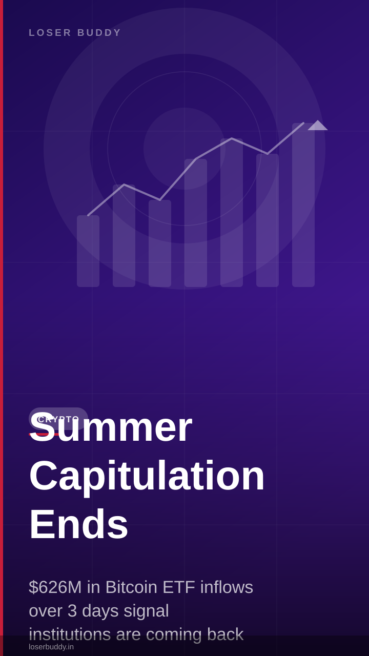 Summer Capitulation Ends: Institutions Return to Bitcoin