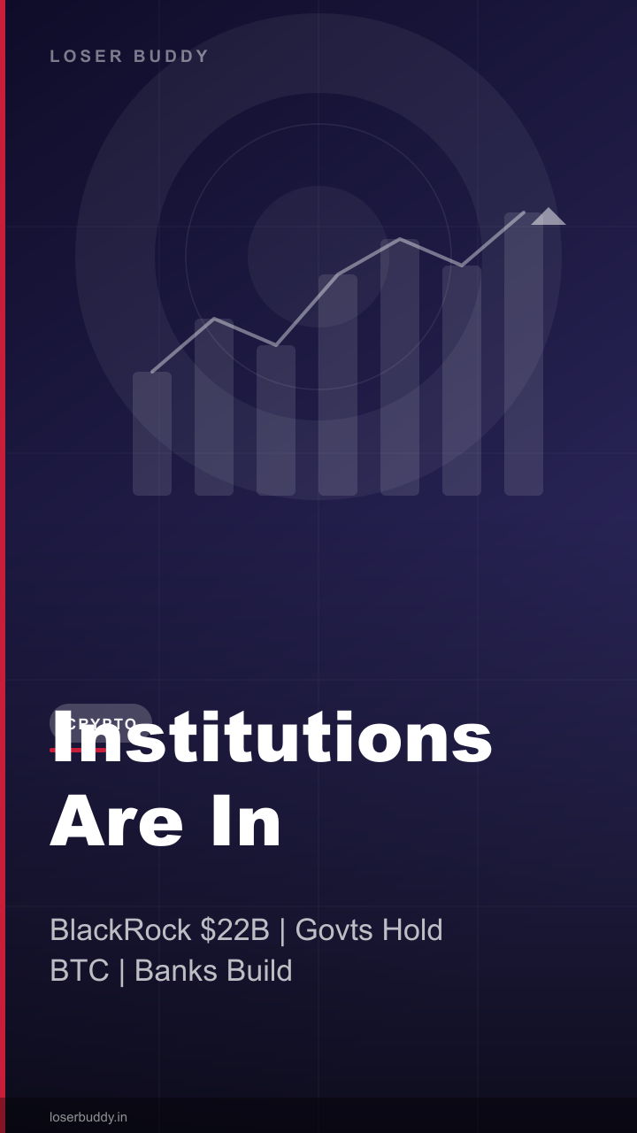 Institutional Crypto Adoption 2026: Banks, BlackRock, and Governments