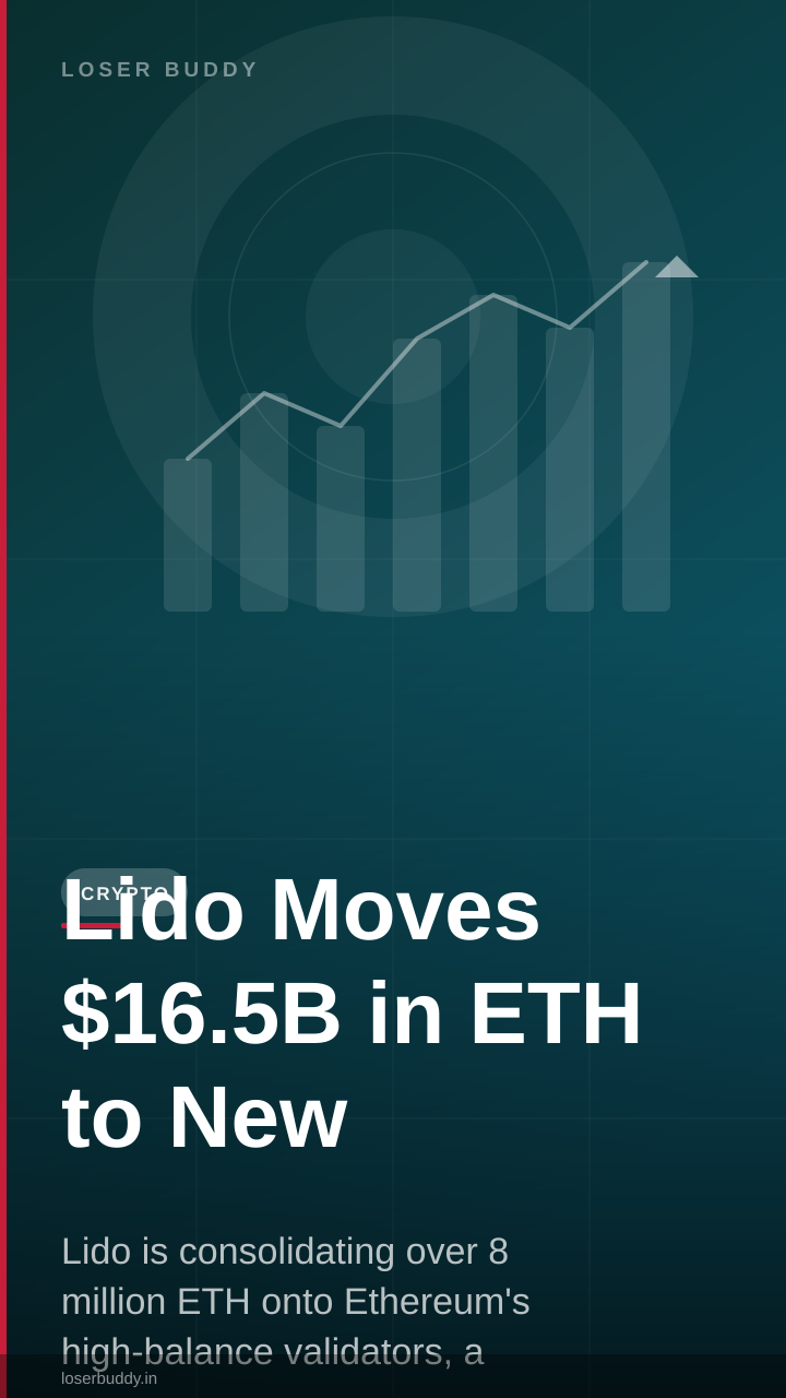 Lido Moves $16.5B in ETH to New Validators