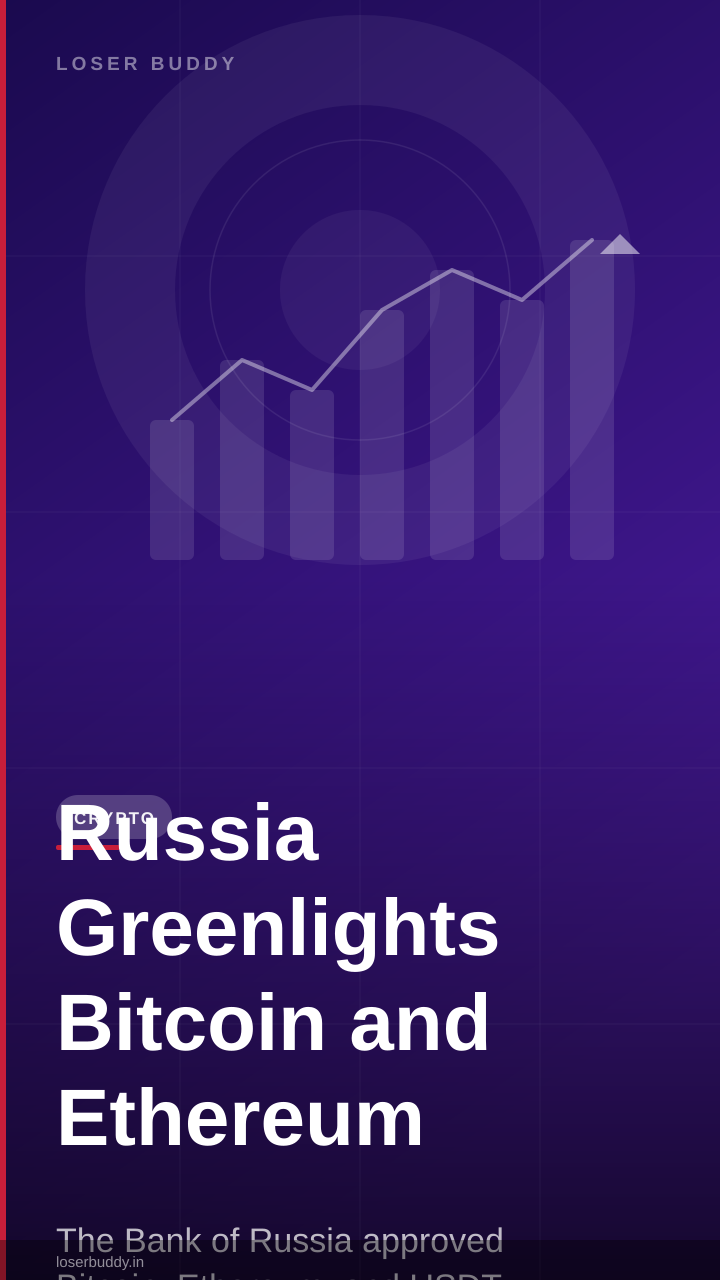 Russia Greenlights Bitcoin and Ethereum Trading