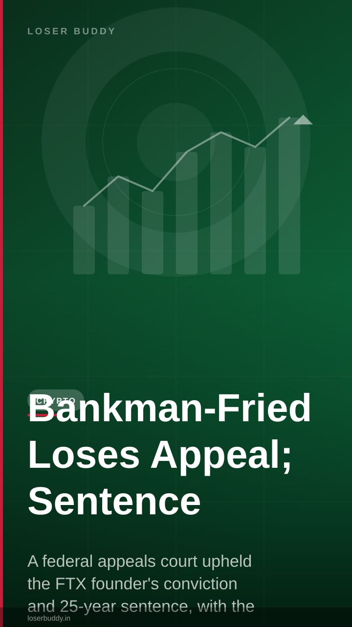 Bankman-Fried Loses Appeal; Sentence Stands