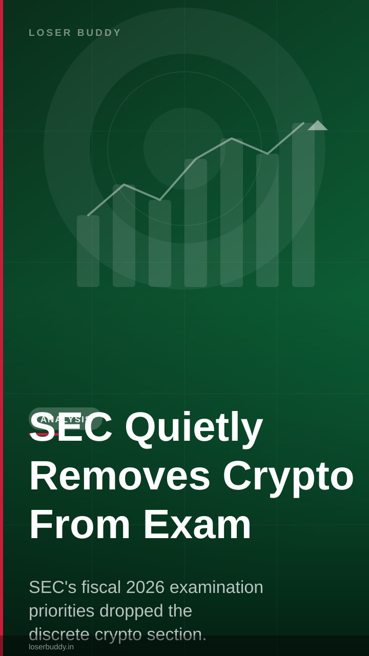SEC Quietly Removes Crypto From Exam Priorities