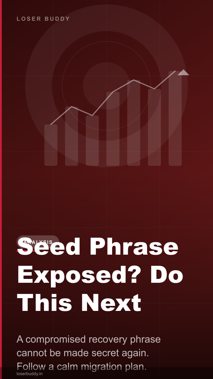 Seed Phrase Exposed? Do This Next
