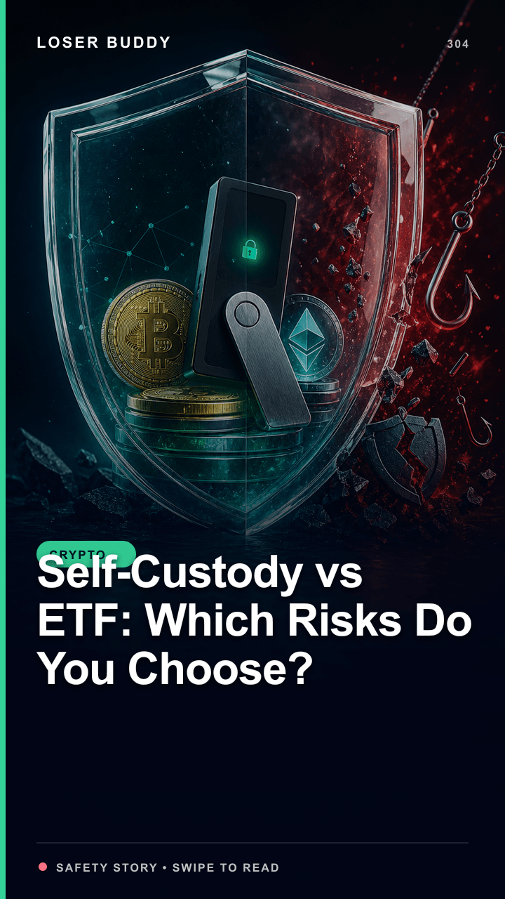 Self-Custody vs ETF: Which Risks Do You Choose?