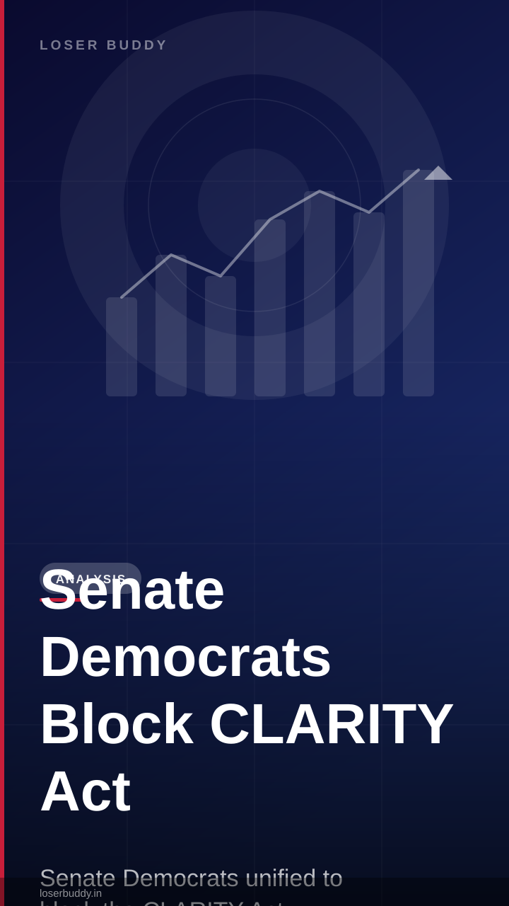 Senate Democrats Block CLARITY Act: Crypto Regulation Stalls