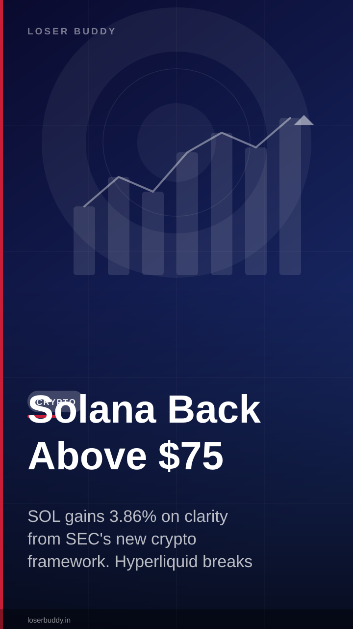 Solana Back Above $75: Layer-1 Rally Signals Altseason Return
