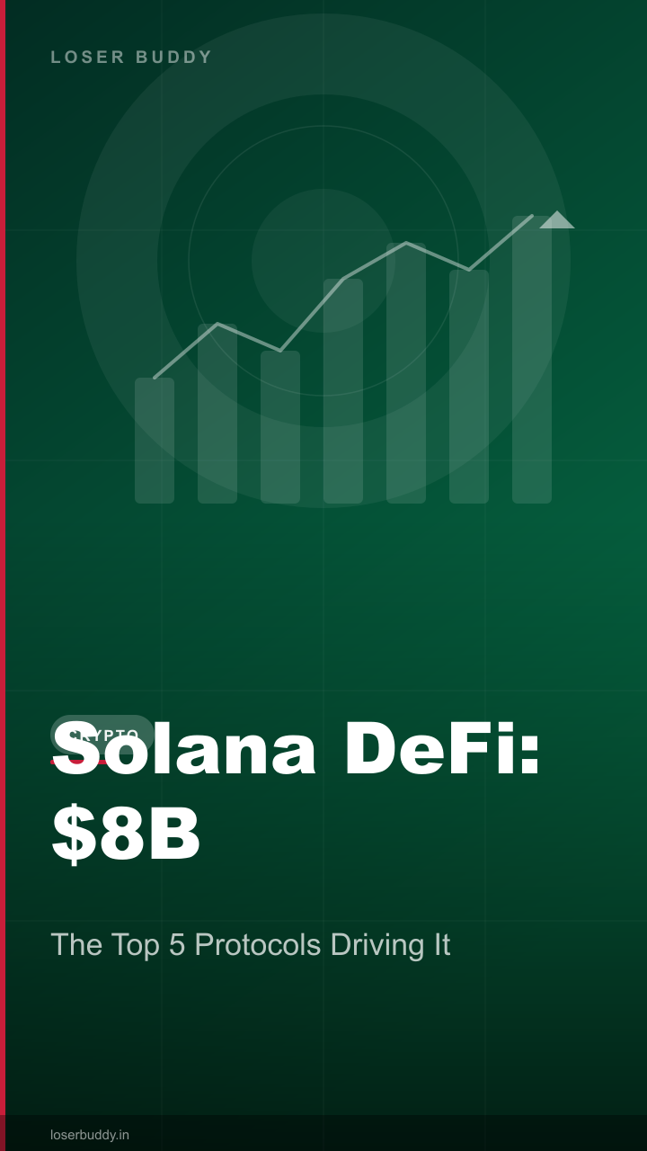 Solana DeFi Hits $8 Billion TVL: The Top 5 Protocols