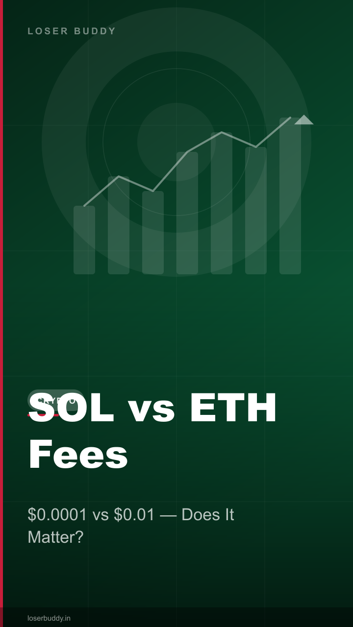 Solana vs Ethereum Fees 2026: The Real Cost Comparison