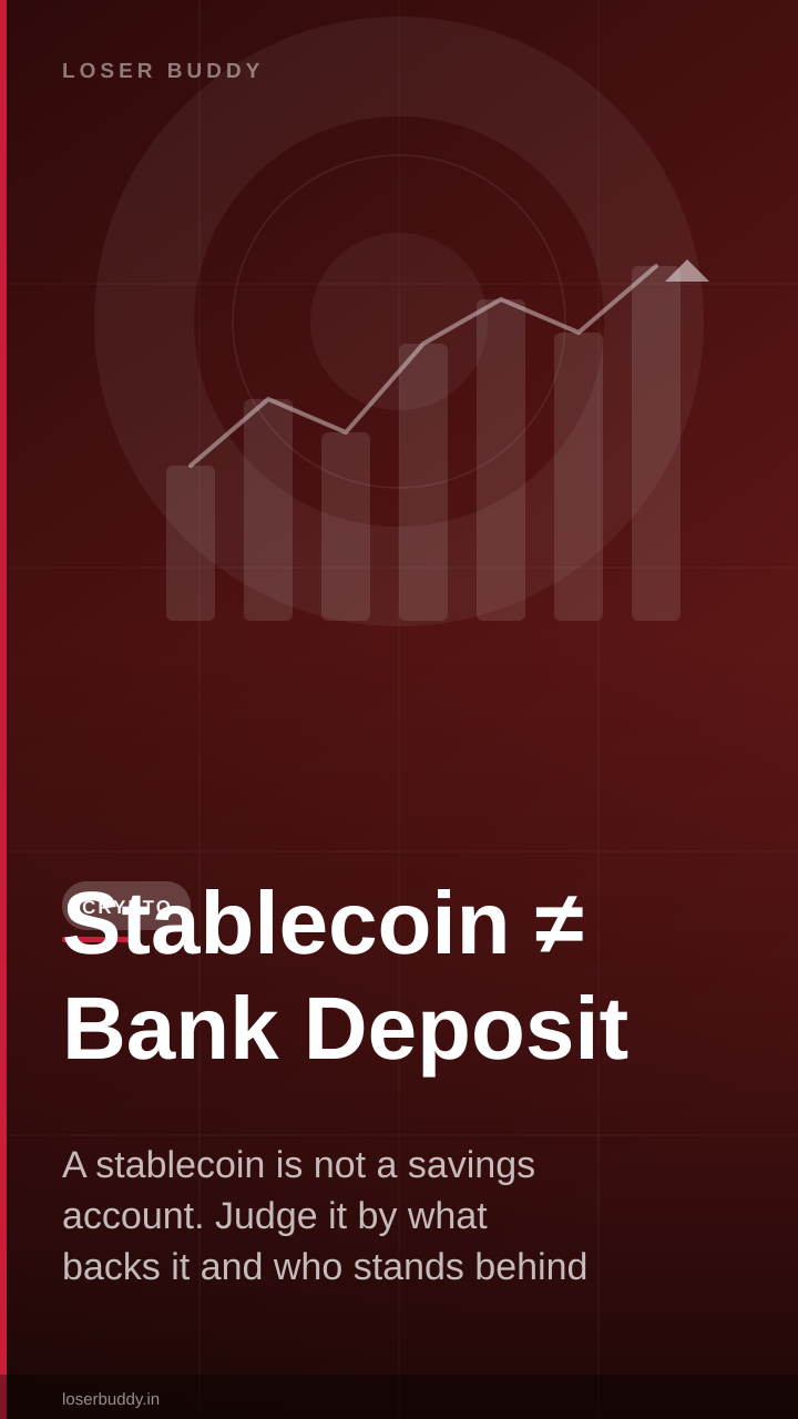 Stablecoin ≠ Bank Deposit