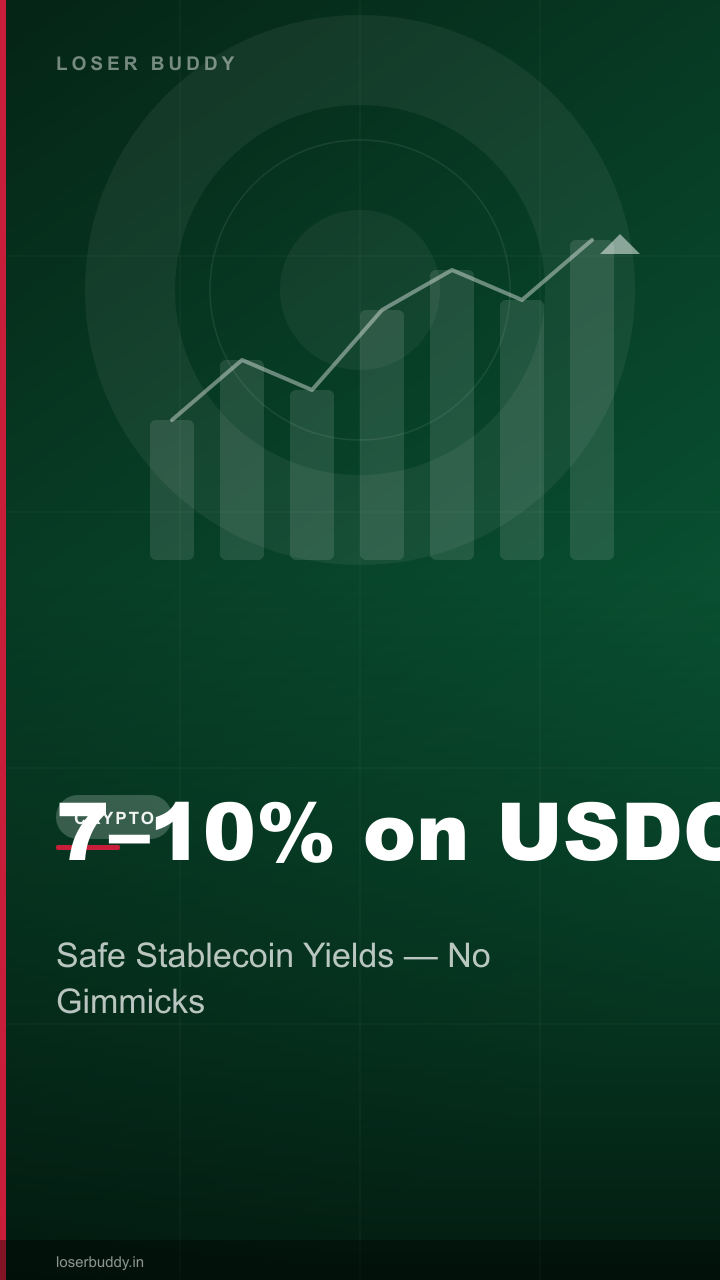 How to Earn 7–10% on Stablecoins in 2026 (Safe Methods Only)