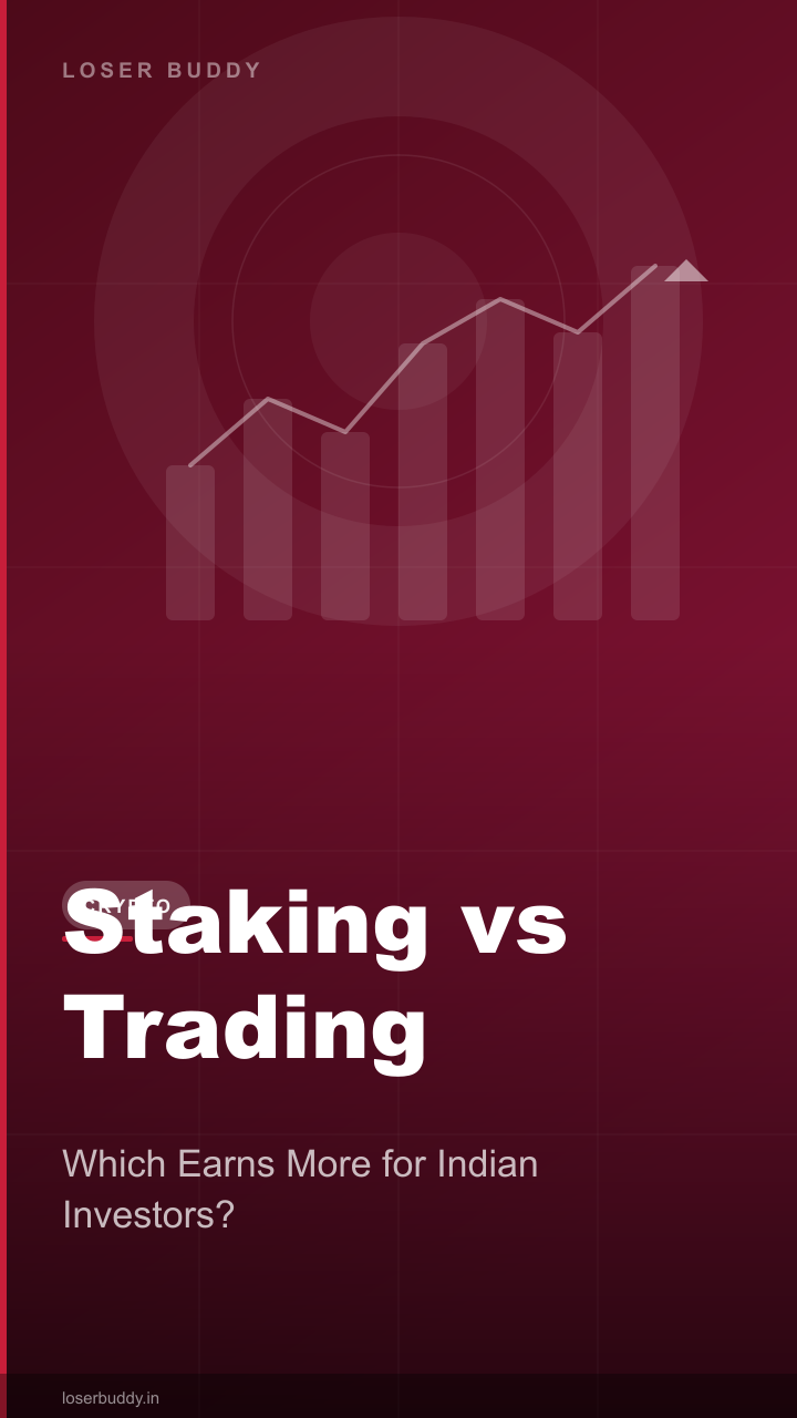 Staking vs Trading Crypto in 2026: Which Earns More?