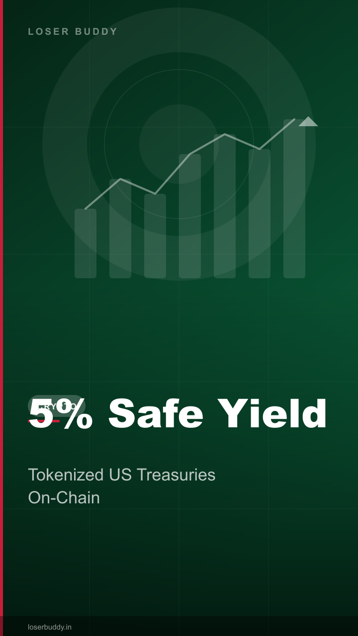 Tokenized US Treasuries: Earn 5% Safe Yield On-Chain