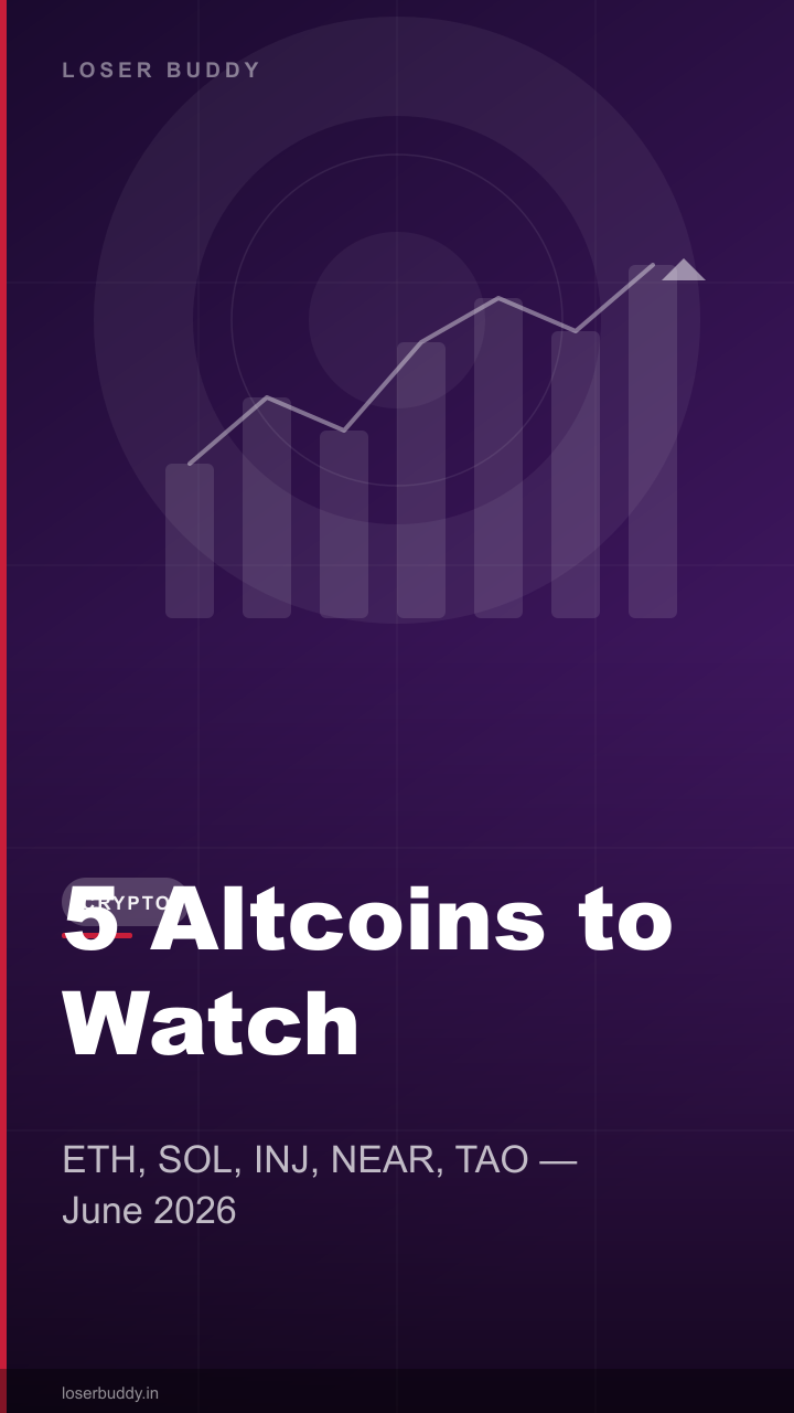 5 Altcoins to Watch This Week: June 23, 2026
