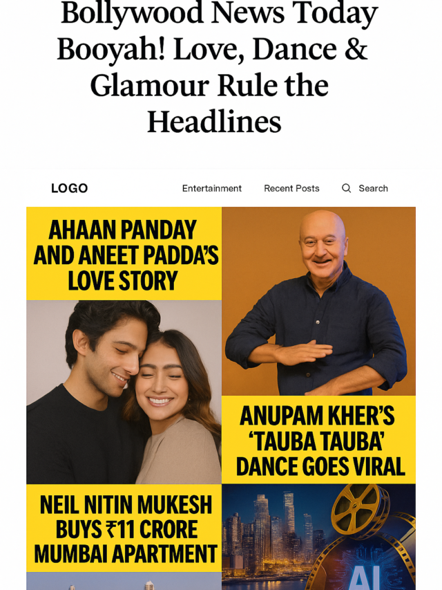 Bollywood News Today Booyah!