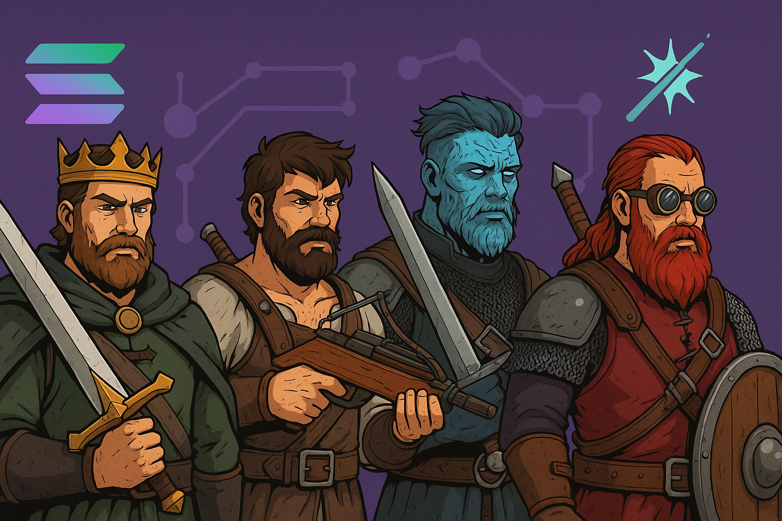 Smyths NFT Collection trending on Magic Eden – Solana warriors artwork gaining momentum.