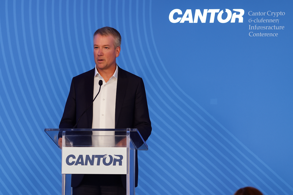 Michael Saylor Bitcoin Digital Treasuries Cantor Conference